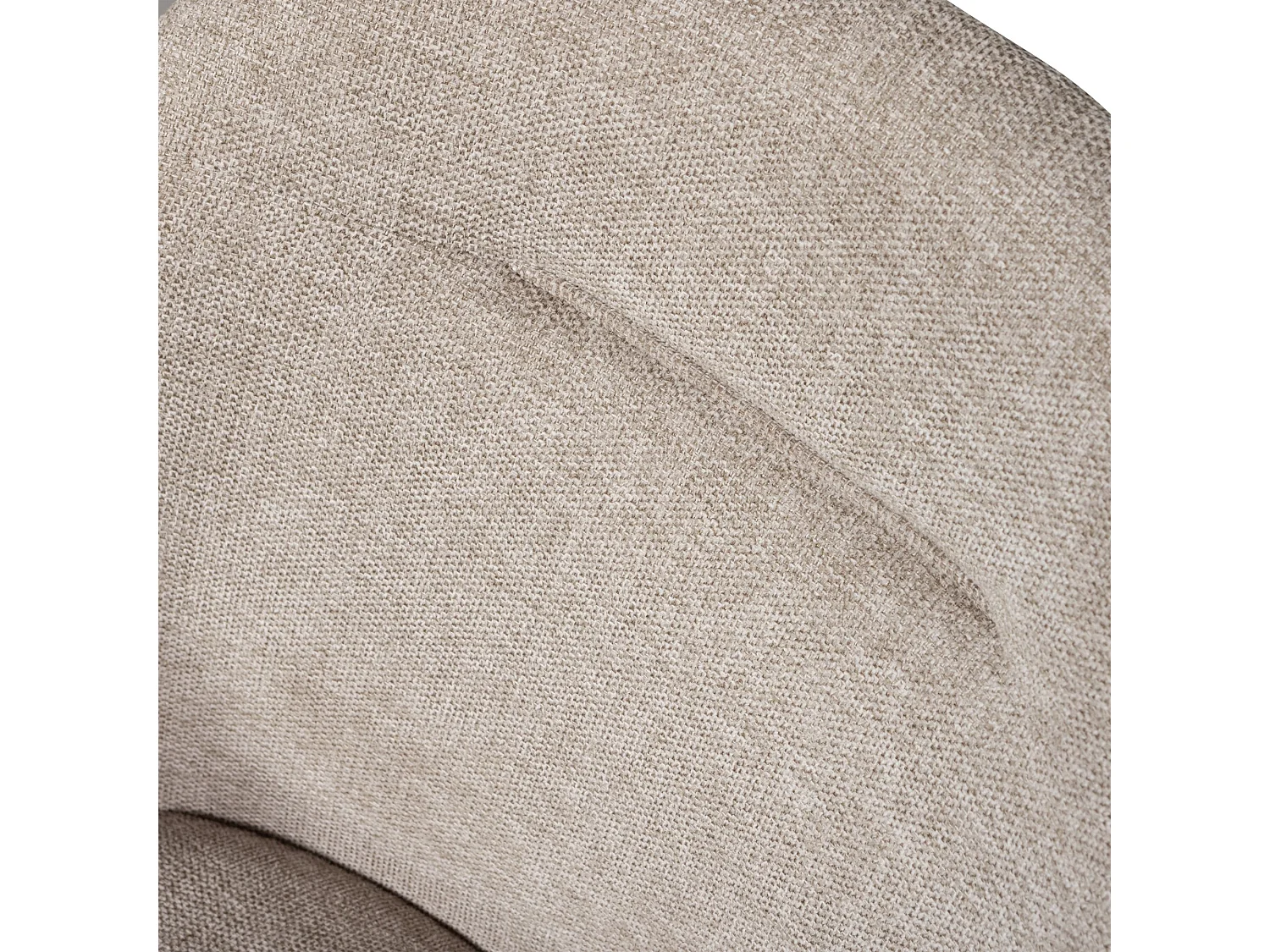 Lot de 2 chaises de salle à manger en chenille GRAND-JAKI