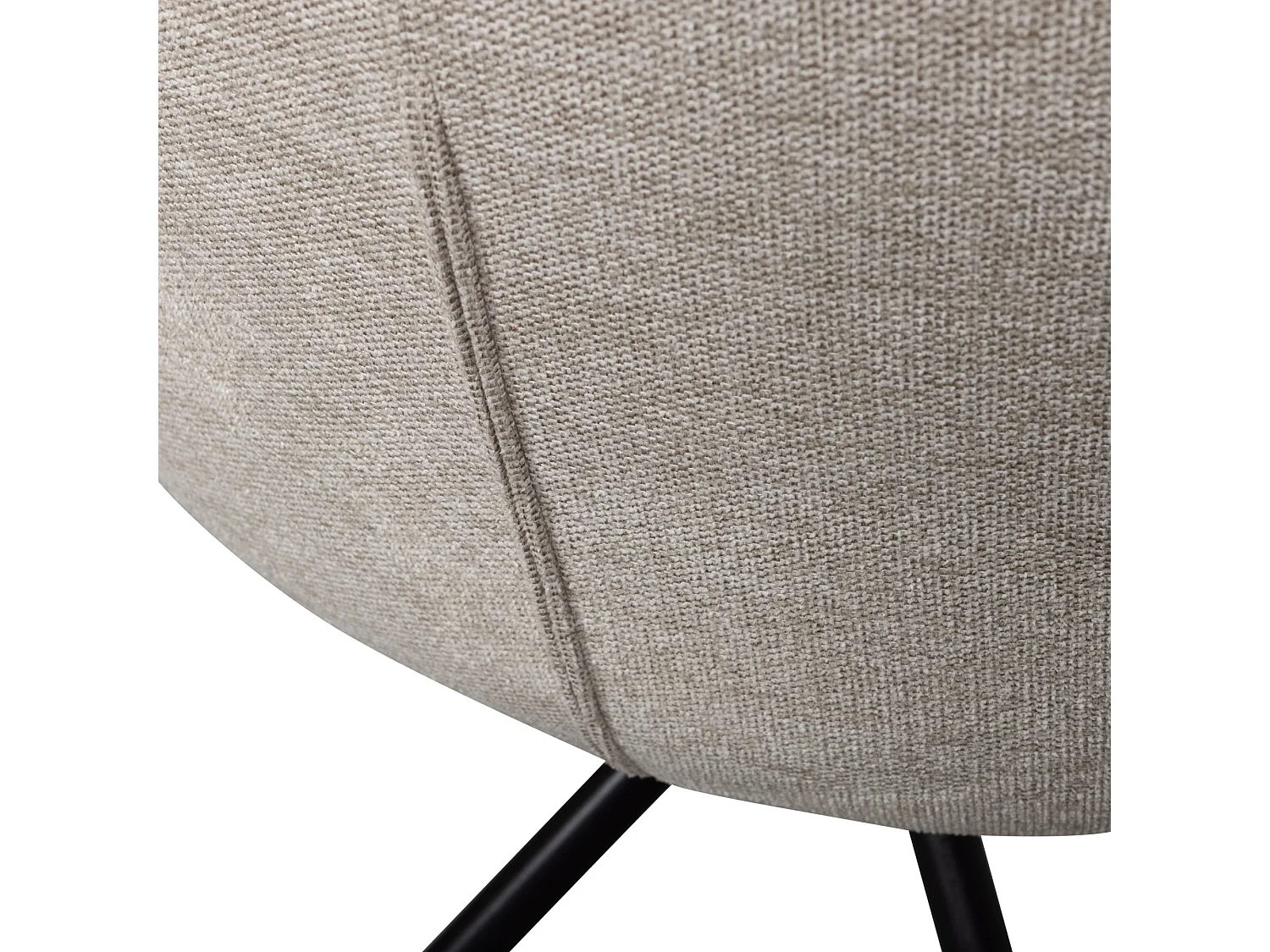 Lot de 2 chaises de salle à manger en chenille GRAND-JAKI