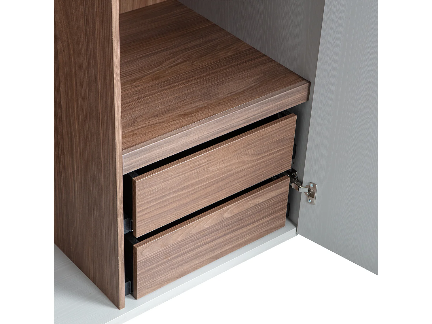 Armoire 2 portes en pin RENS