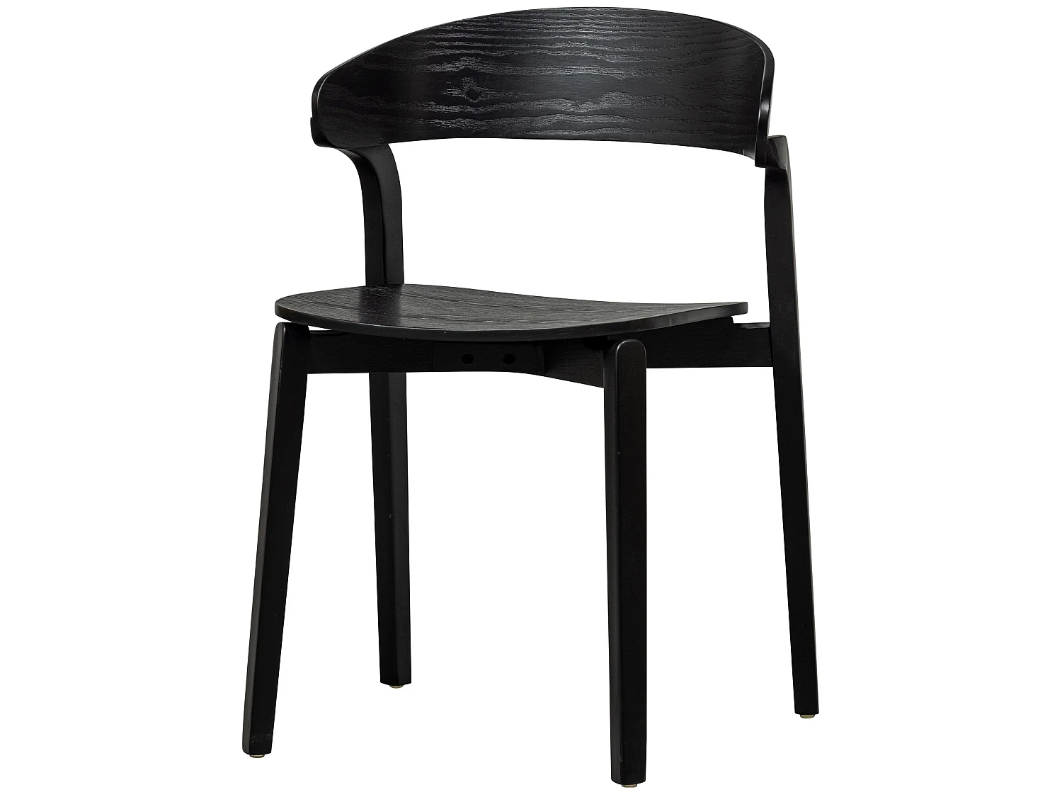 Lot de 2 chaises de salle à manger en frêne CRAS