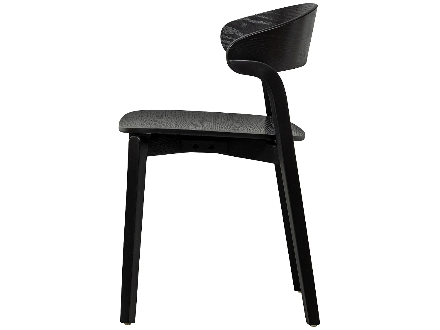 Lot de 2 chaises de salle à manger en frêne CRAS