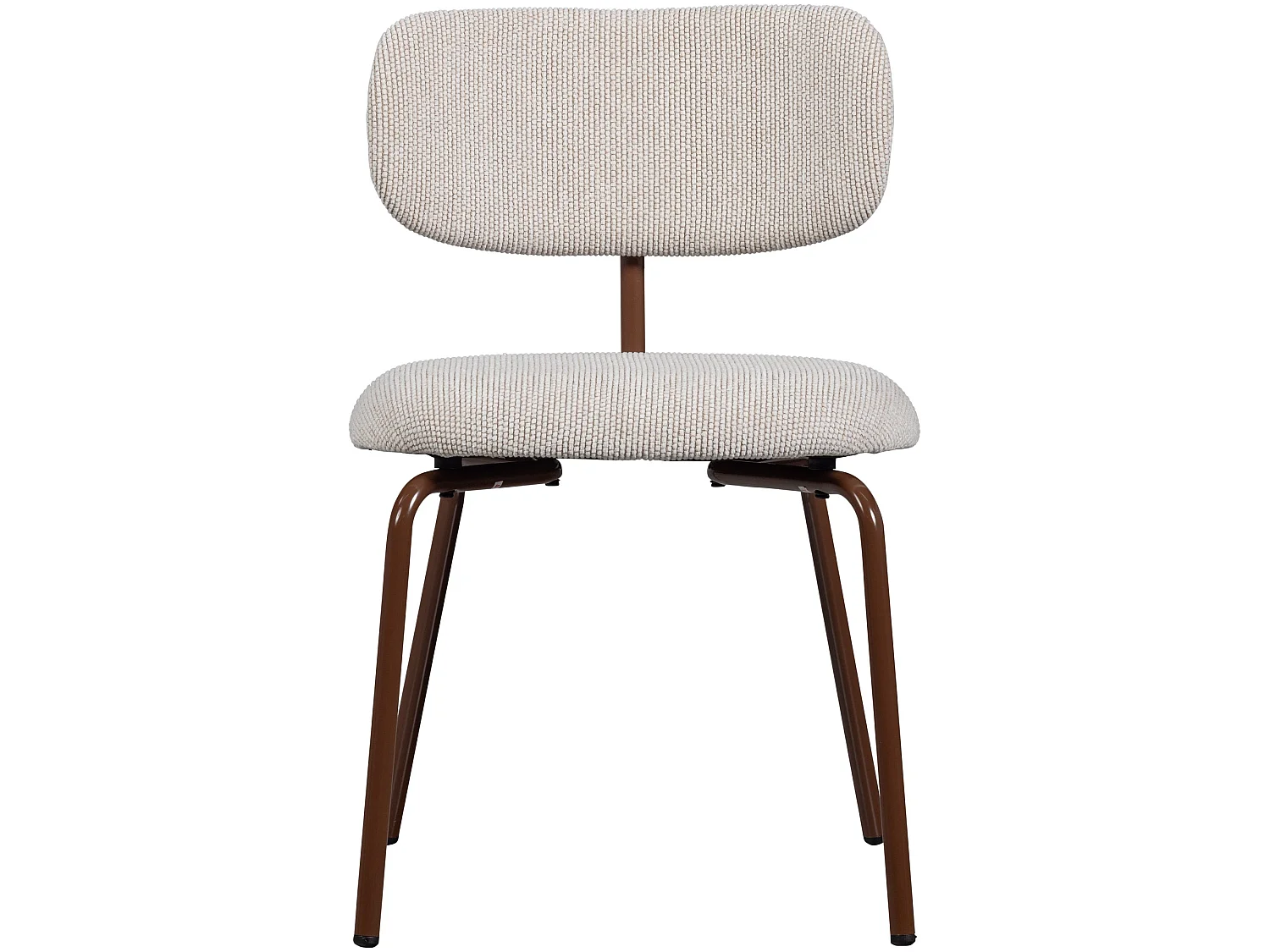 Lot de 2 chaises de table en polyester TRAVIS