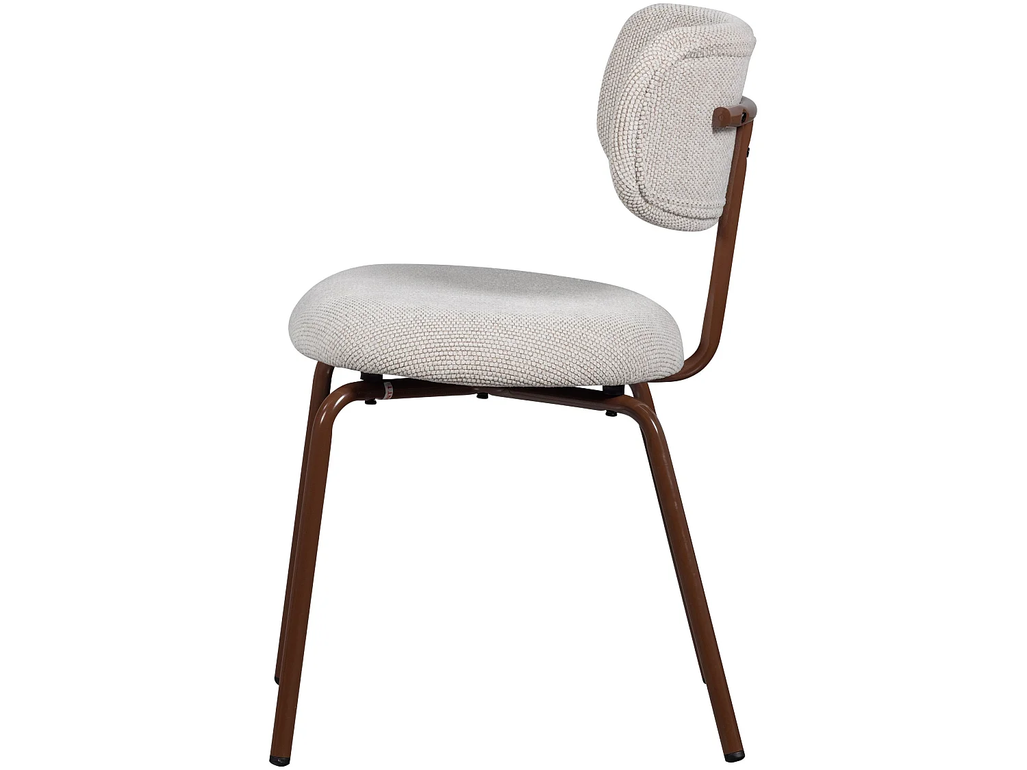Lot de 2 chaises de table en polyester TRAVIS