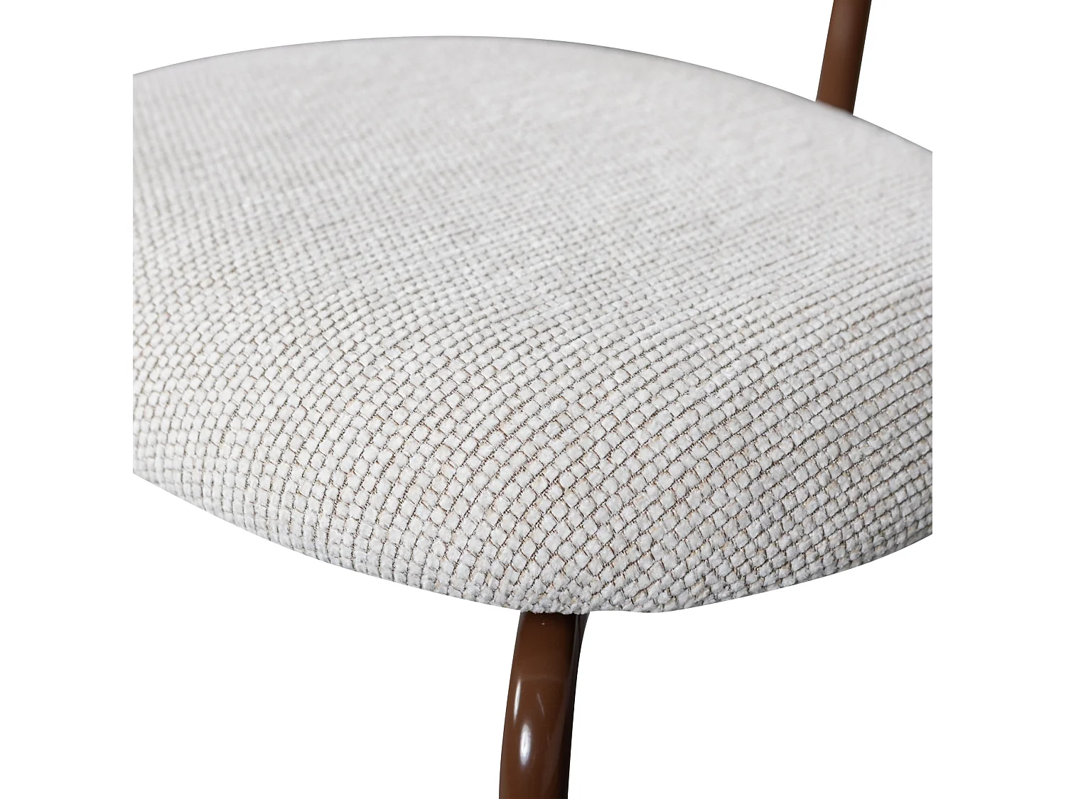 Lot de 2 chaises de table en polyester TRAVIS