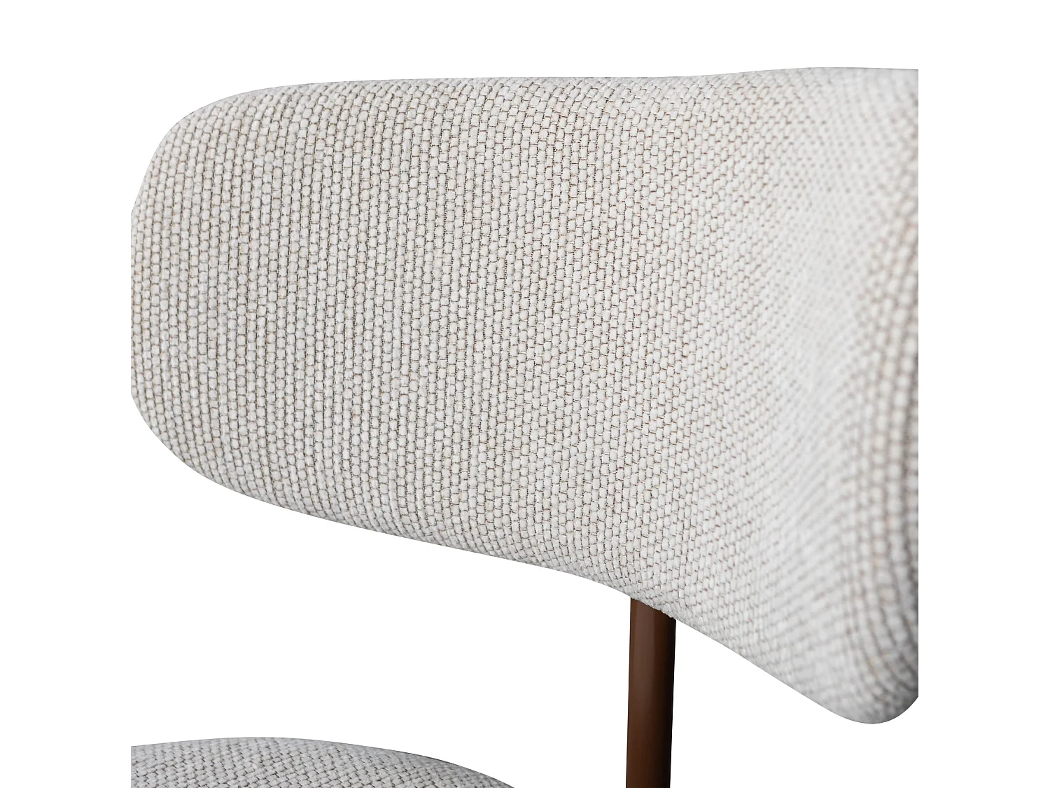 Lot de 2 chaises de table en polyester TRAVIS