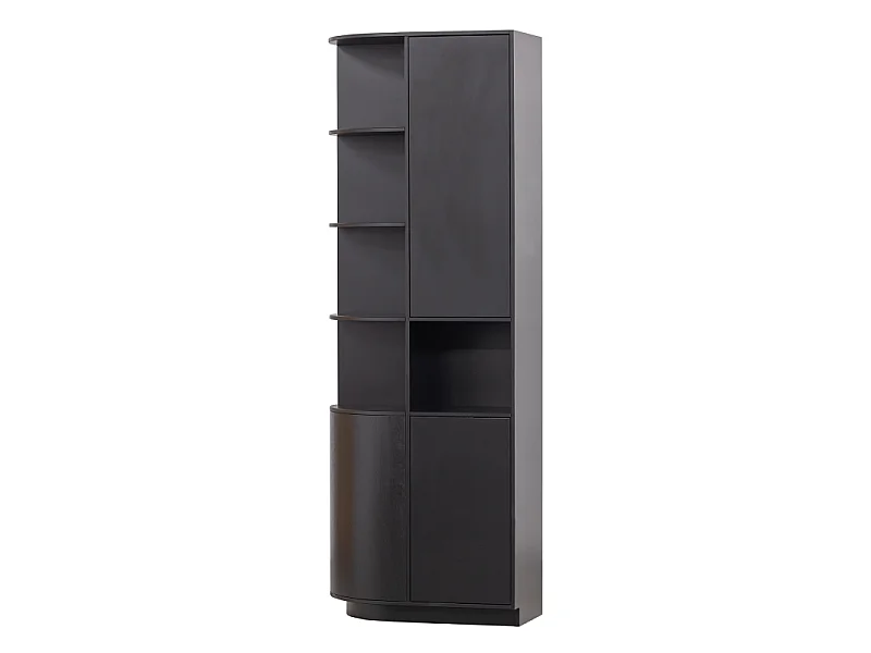 Armoire de rangement rond gauche en pin FINCA