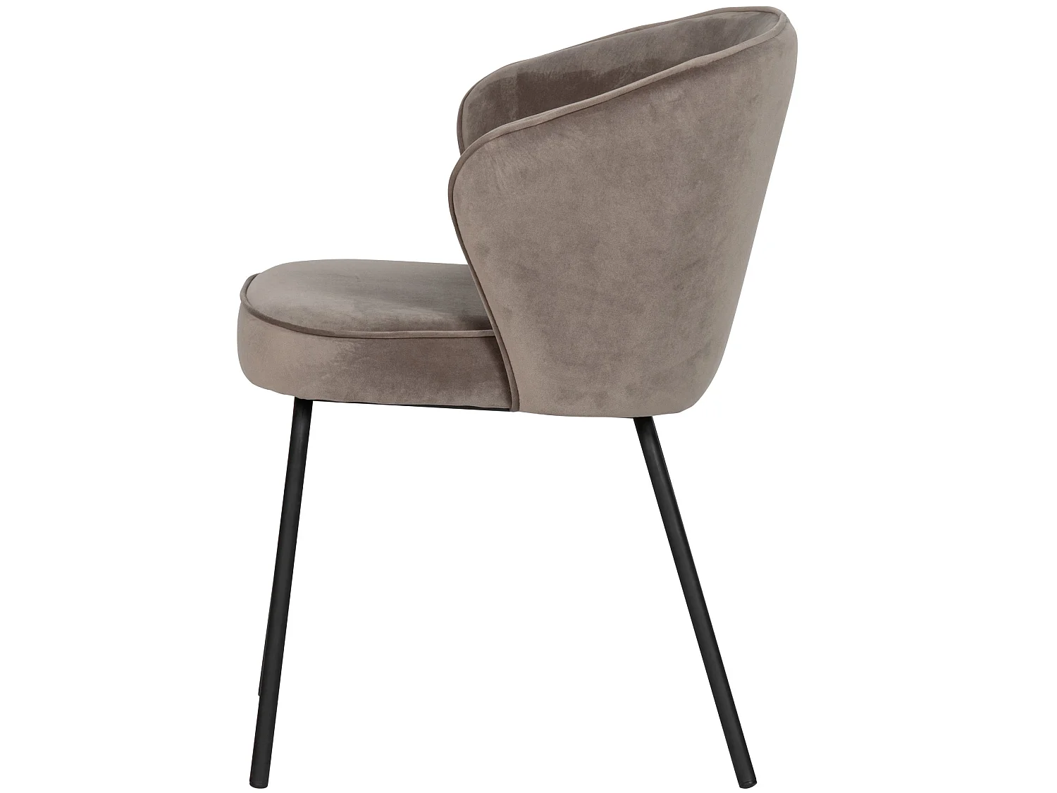 Chaises de table velours ADMIT