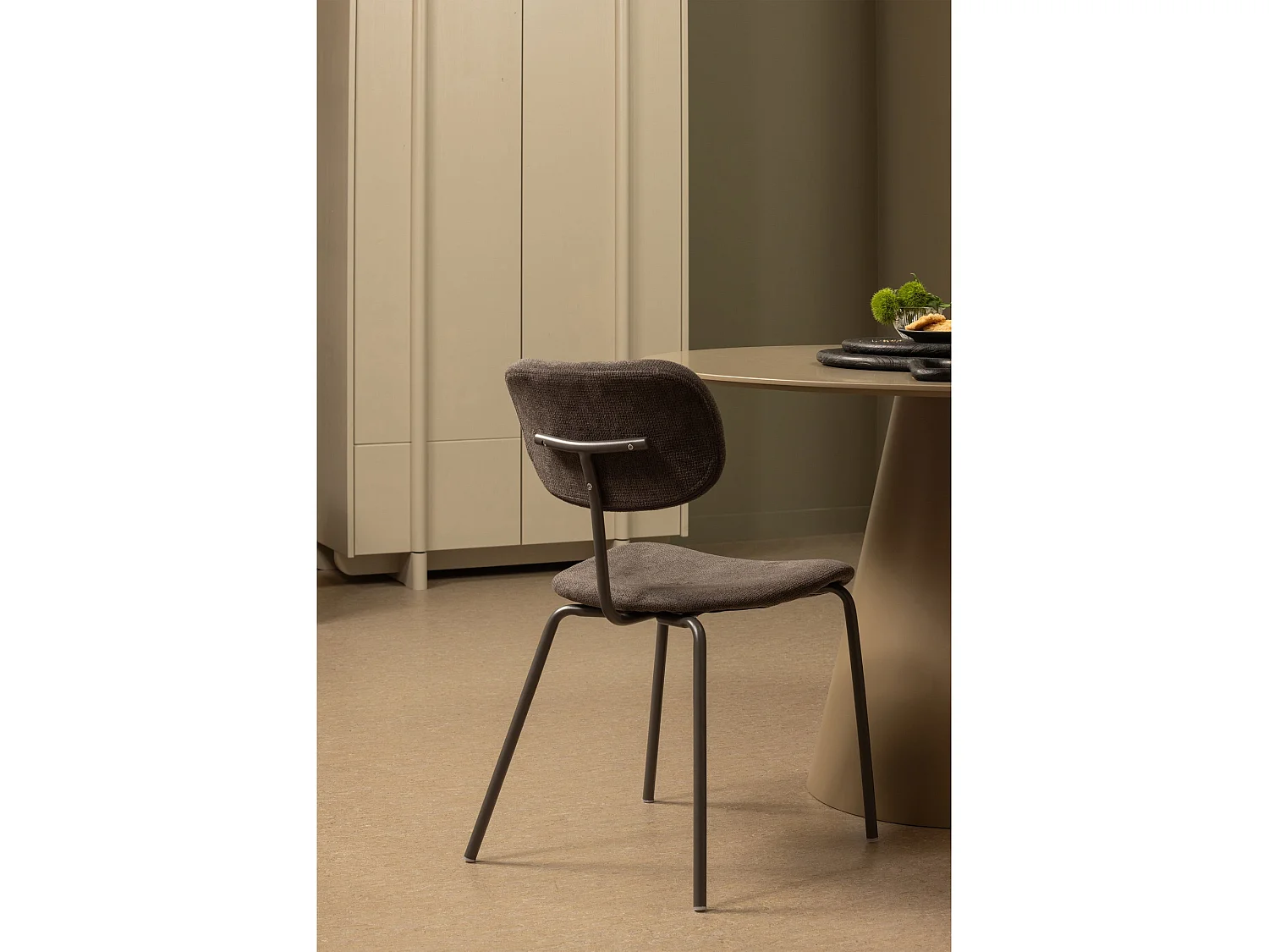 Lot de 2 chaises de table en polyester LINK