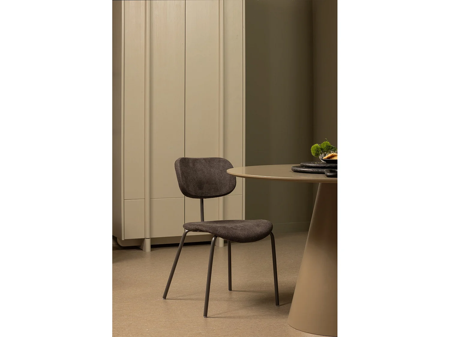 Lot de 2 chaises de table en polyester LINK