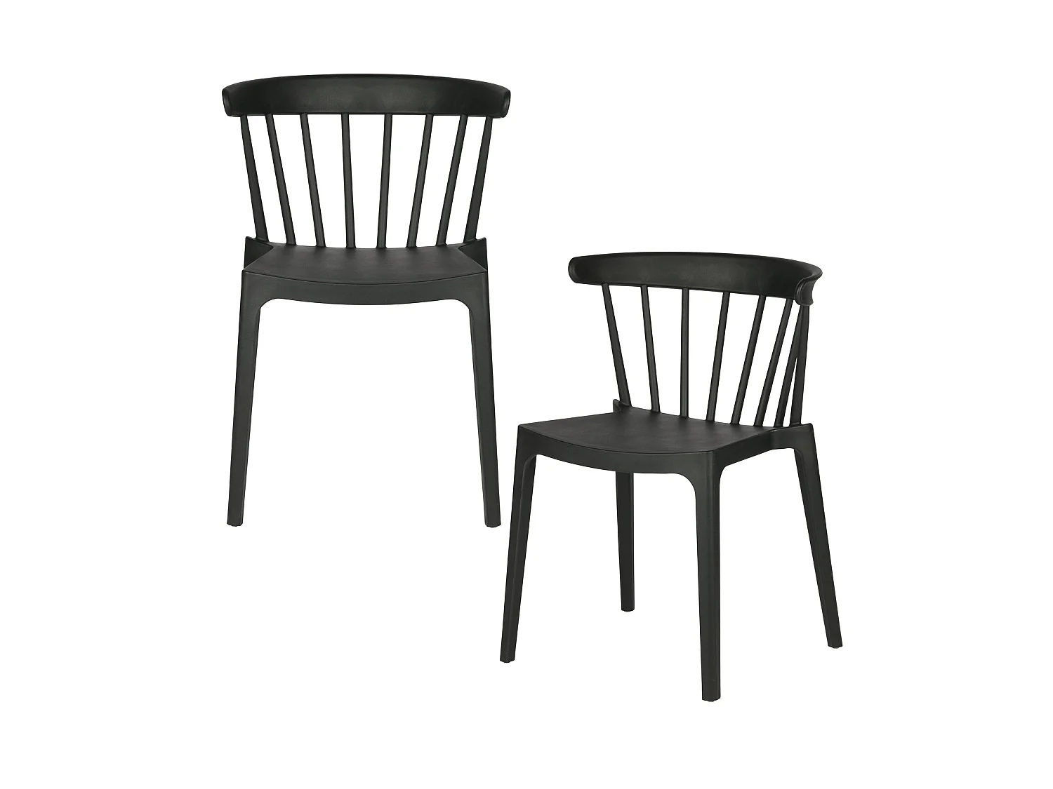 Chaises de jardin en plastique BLISS