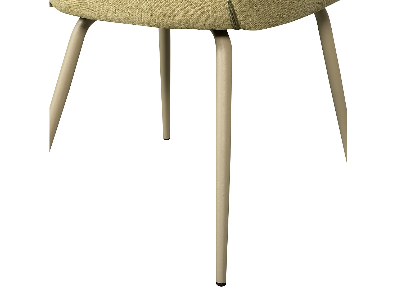 Lot de 2 chaises de table avec accoudoir en polyester JENNY