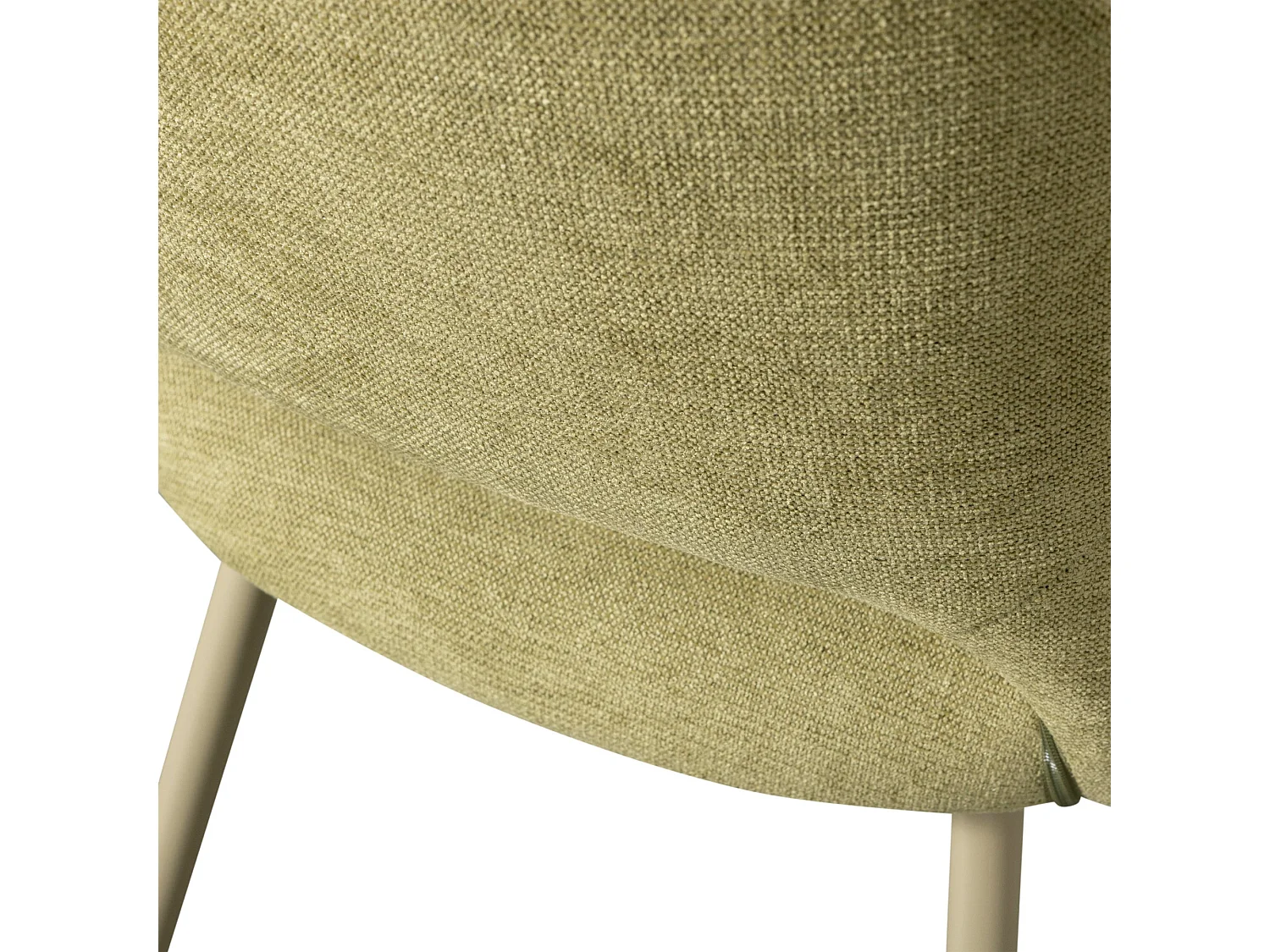 Lot de 2 chaises de table avec accoudoir en polyester JENNY