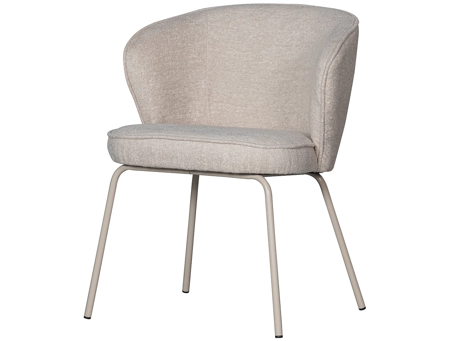 Lot de 2 chaises de salle à manger en polyester ADMIT