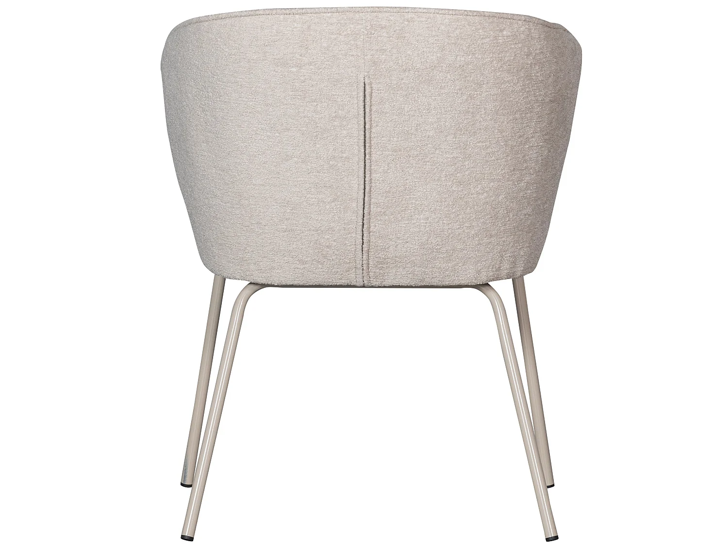 Lot de 2 chaises de salle à manger en polyester ADMIT