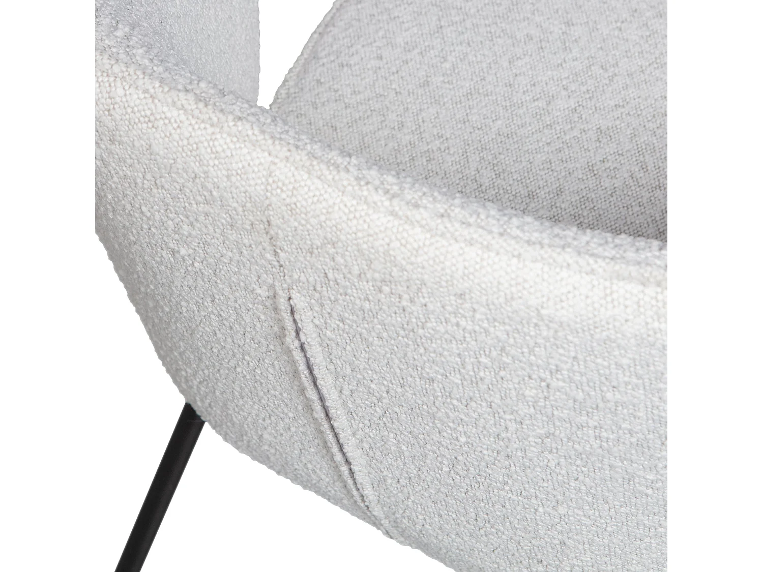 Chaises de table en tissu ADMIT