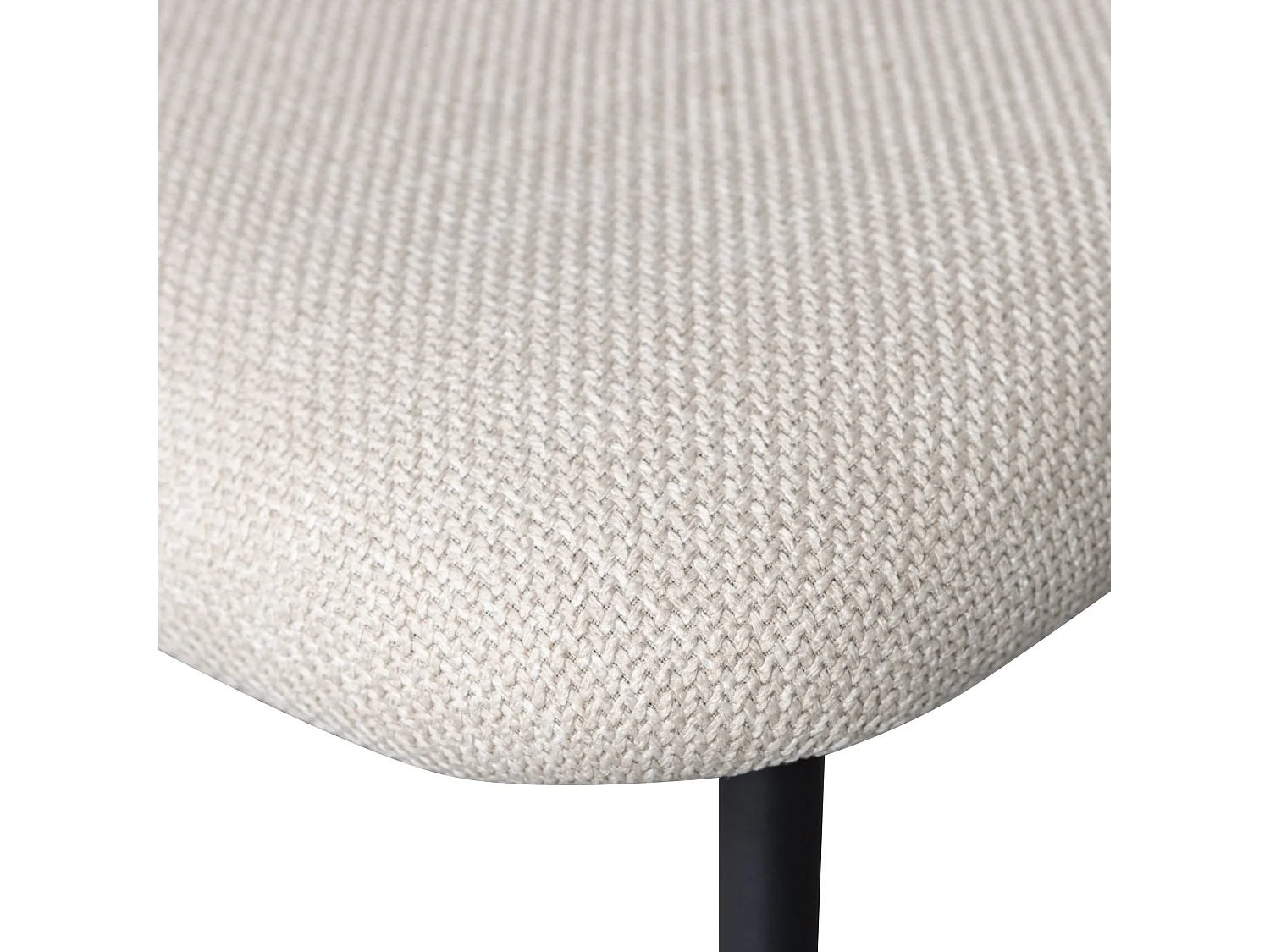 Lot de 2 chaises de salle à manger en polyester KJELD