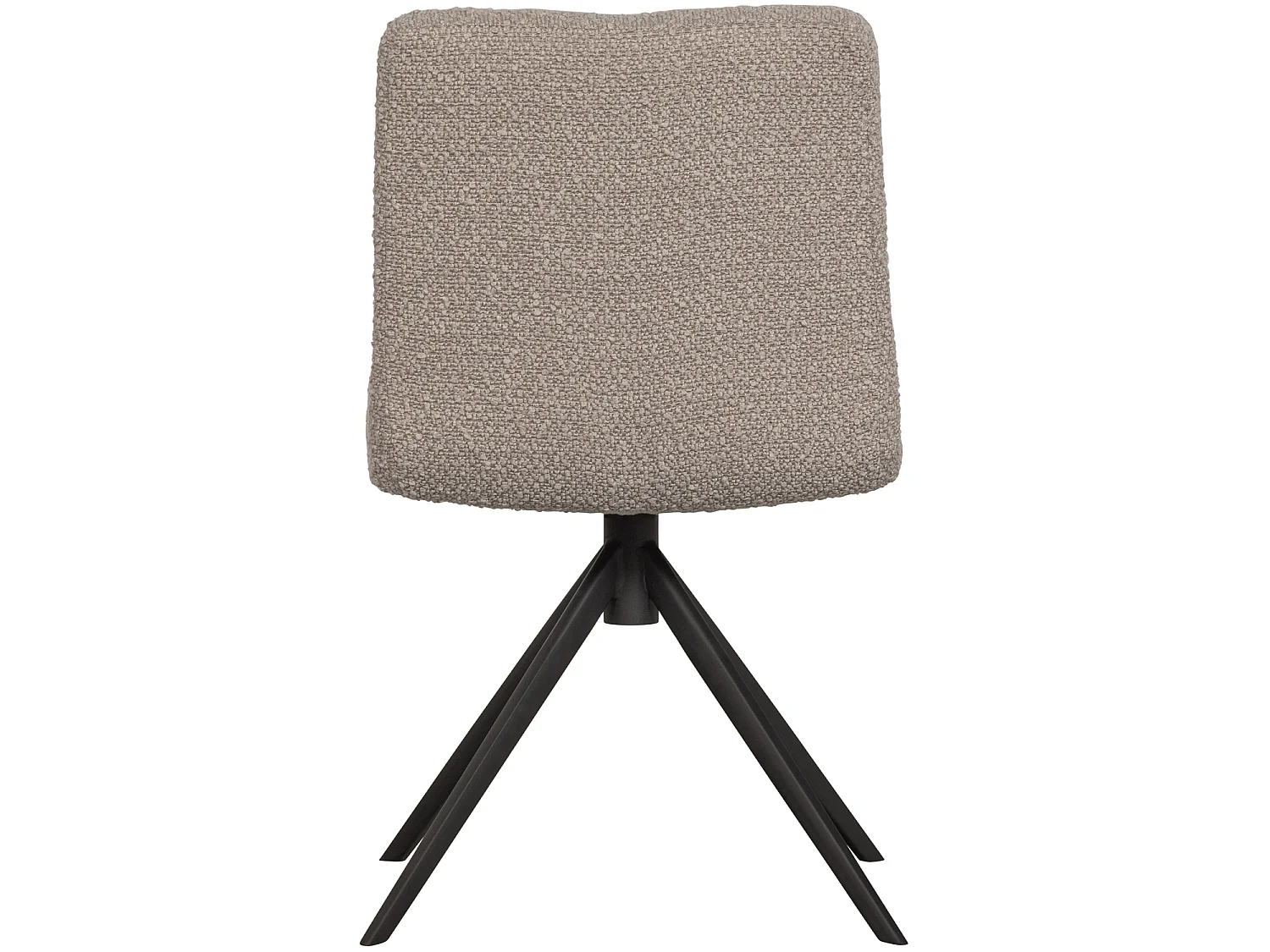 Chaise de table rotatif bouclé VINNY