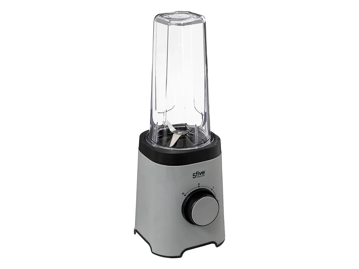 Blender Individuel "2 Bouteilles" 33cm Gris