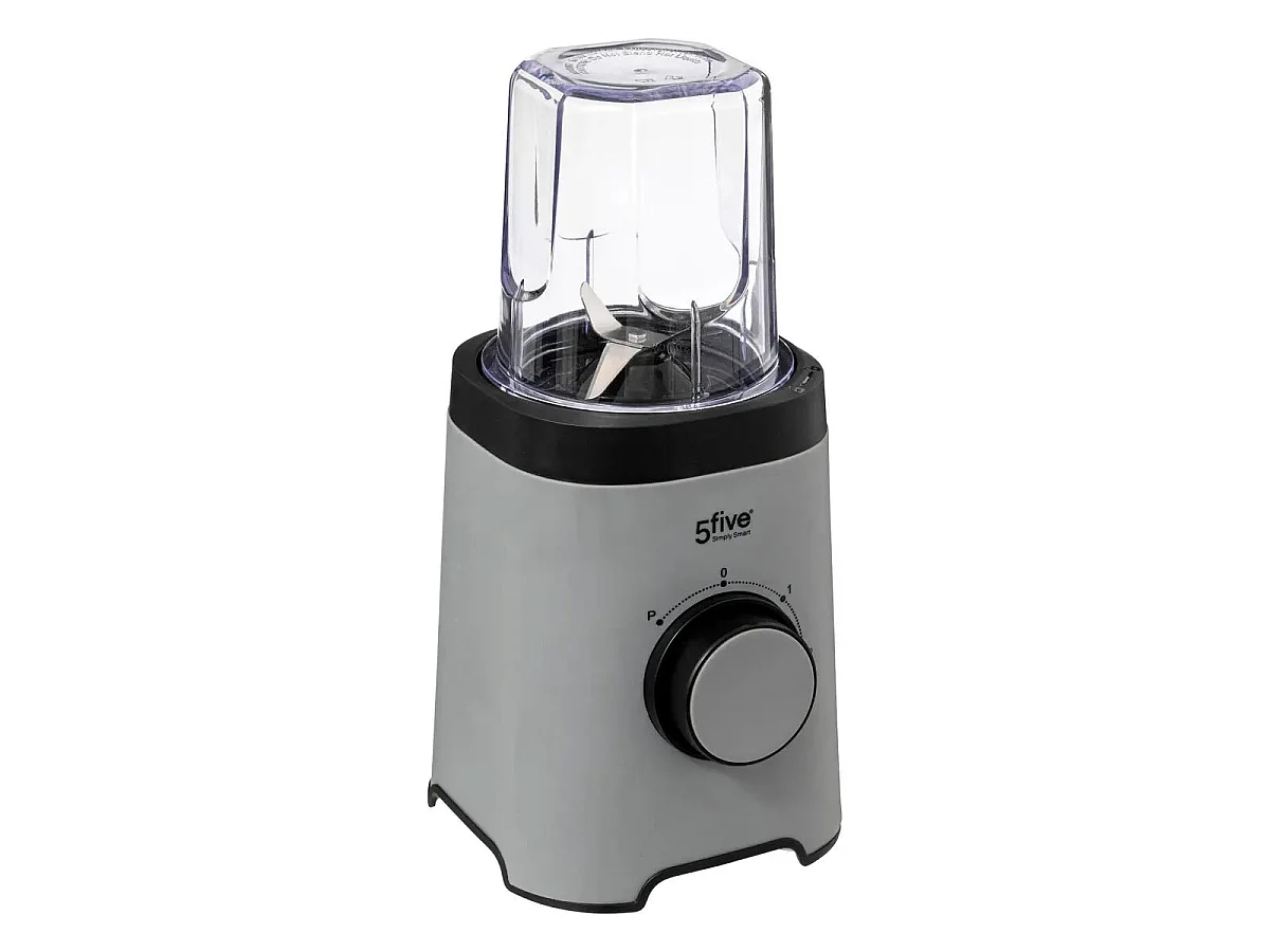 Blender Individuel "2 Bouteilles" 33cm Gris