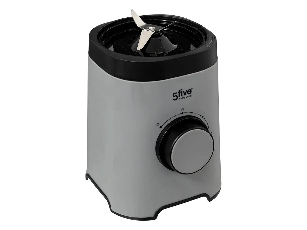 Blender Individuel "2 Bouteilles" 33cm Gris