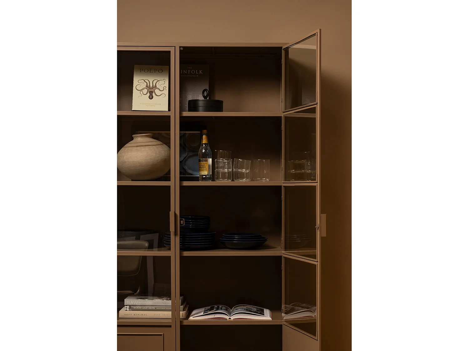 Vitrine XL en fer RONJA