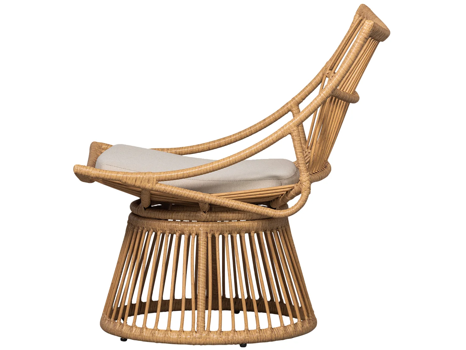 Fauteuil en wicker ALATNA