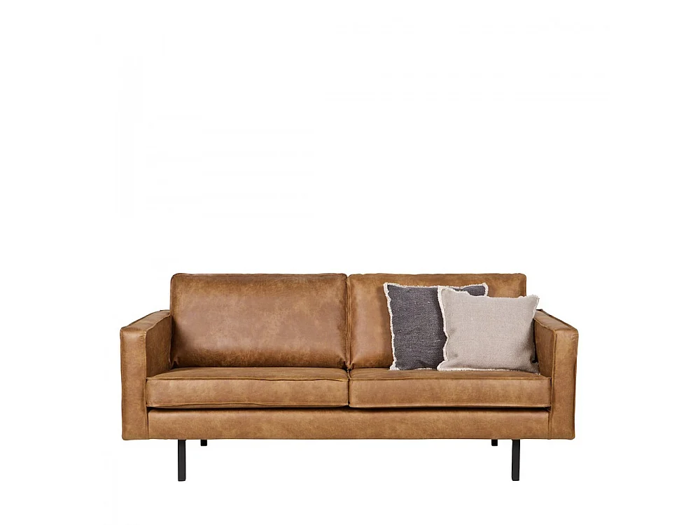 Canapé aspect cuir RODEO