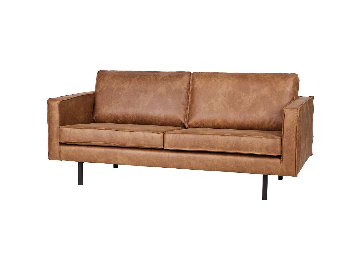 Canapé aspect cuir RODEO