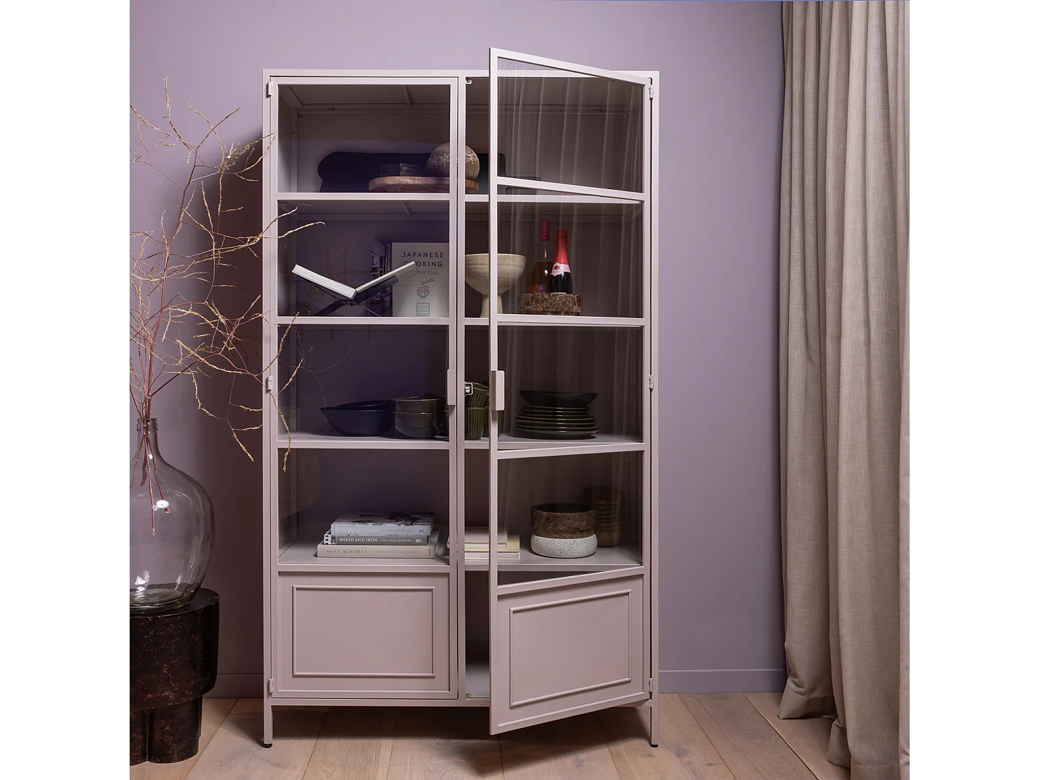 Vitrine XL en fer RONJA