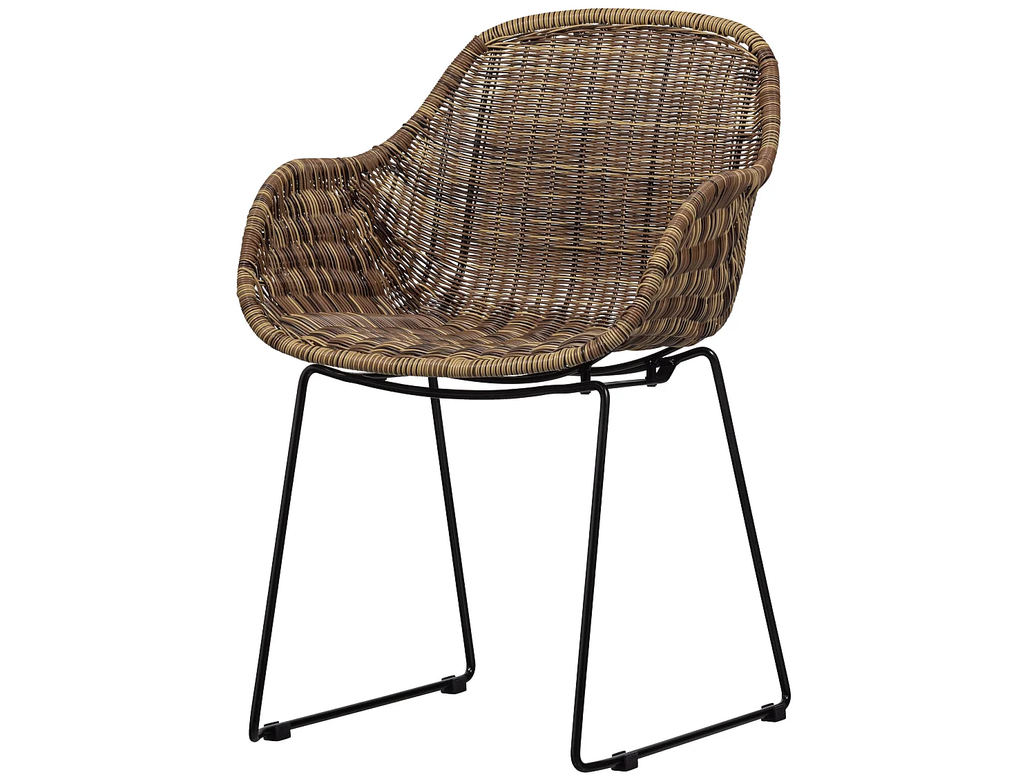Chaises de jardin en rotin WILLOW