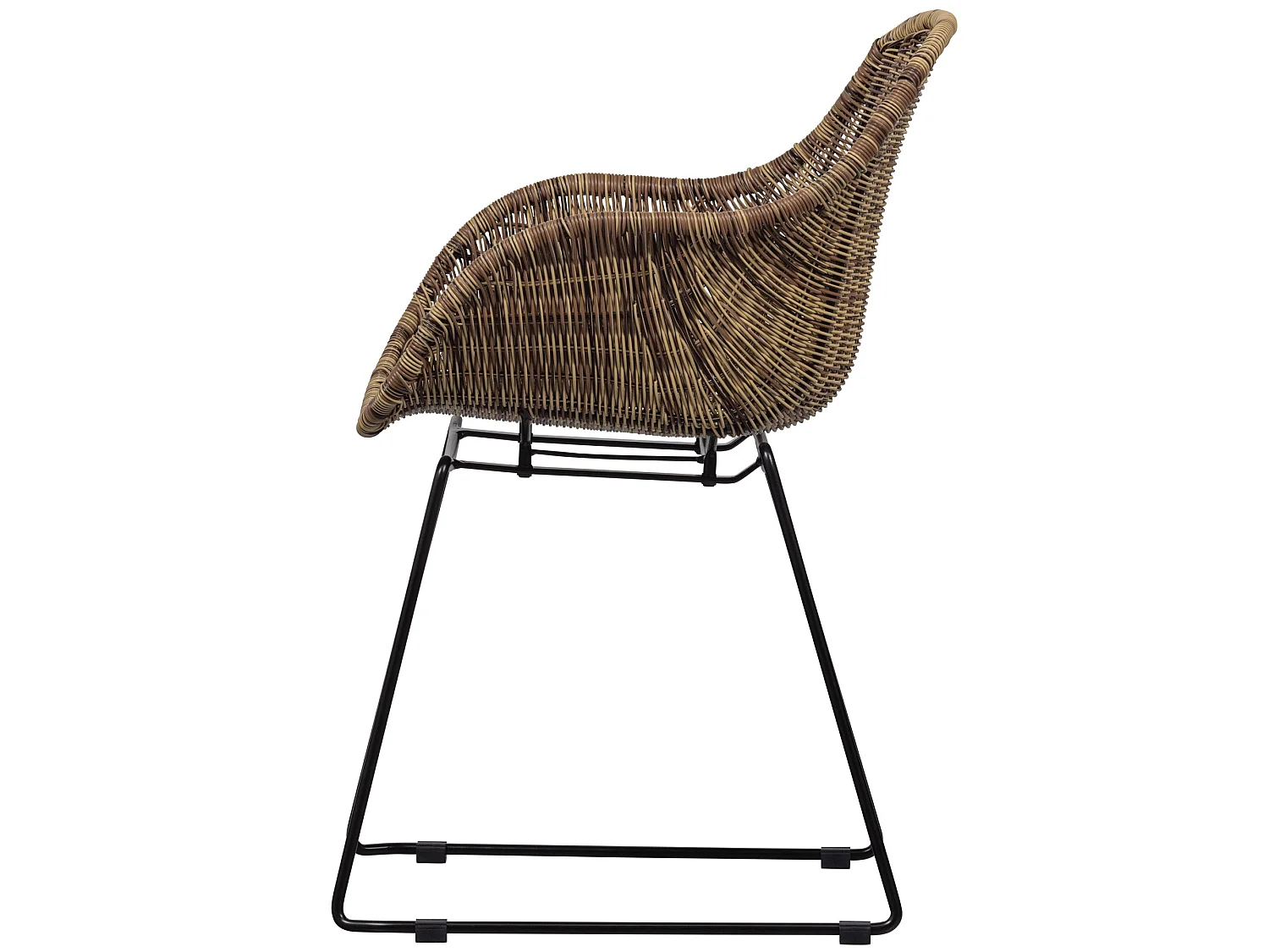 Chaises de jardin en rotin WILLOW