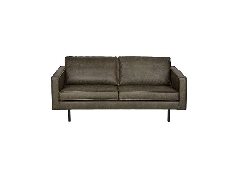 Canapé aspect cuir RODEO