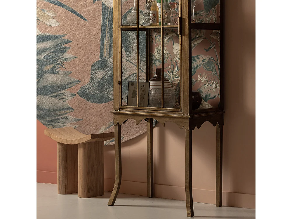 Tabouret en bois de paulownia JAPAN