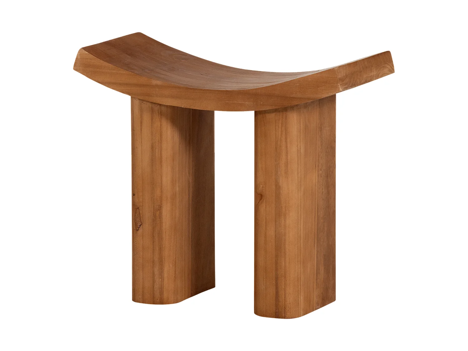 Tabouret en bois de paulownia JAPAN