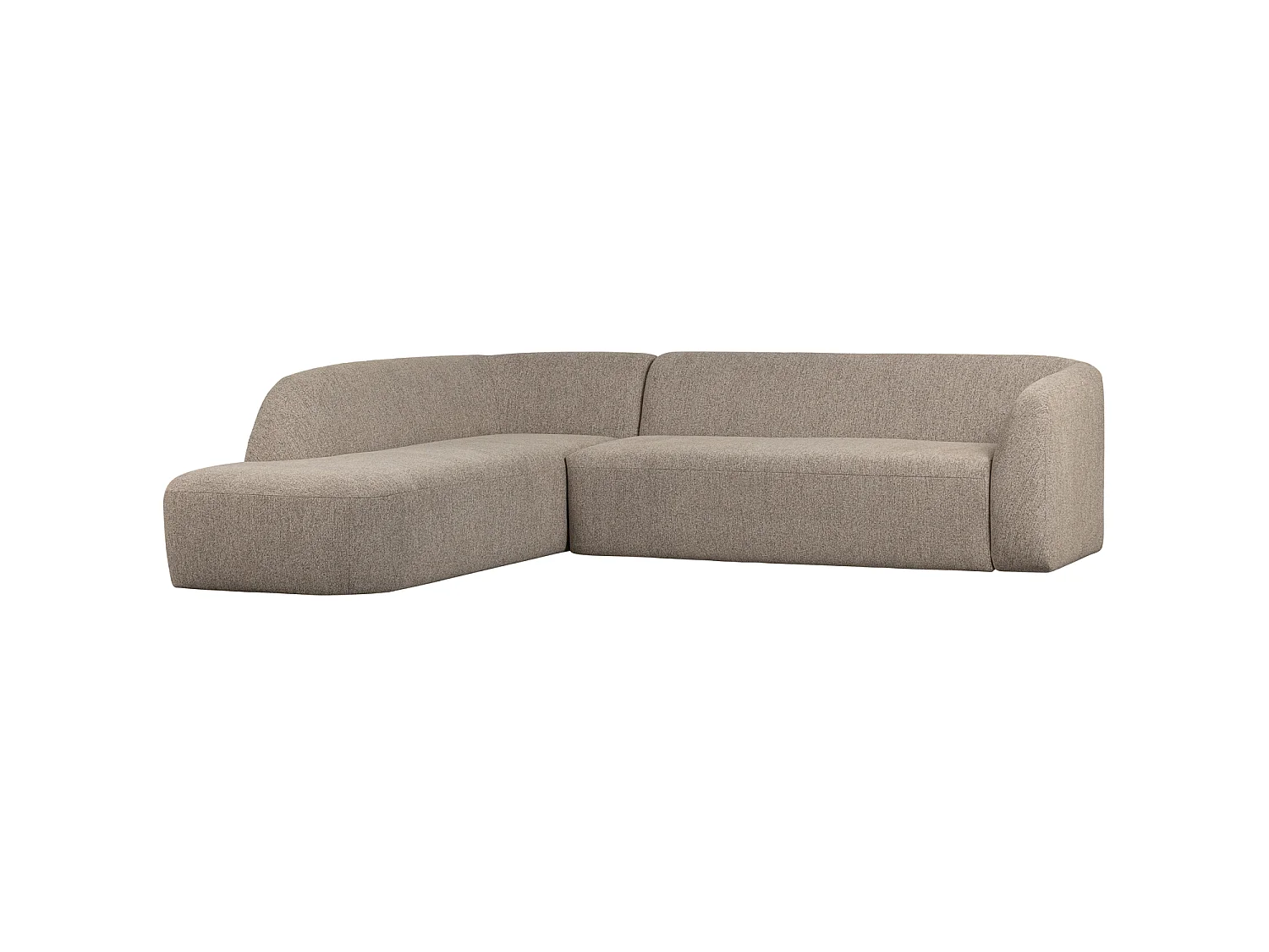 Canapé d'angle gauche tissu SLOPING