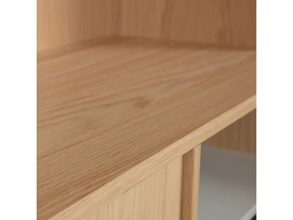 Armoire de rangement placage de chêne MODULAIR