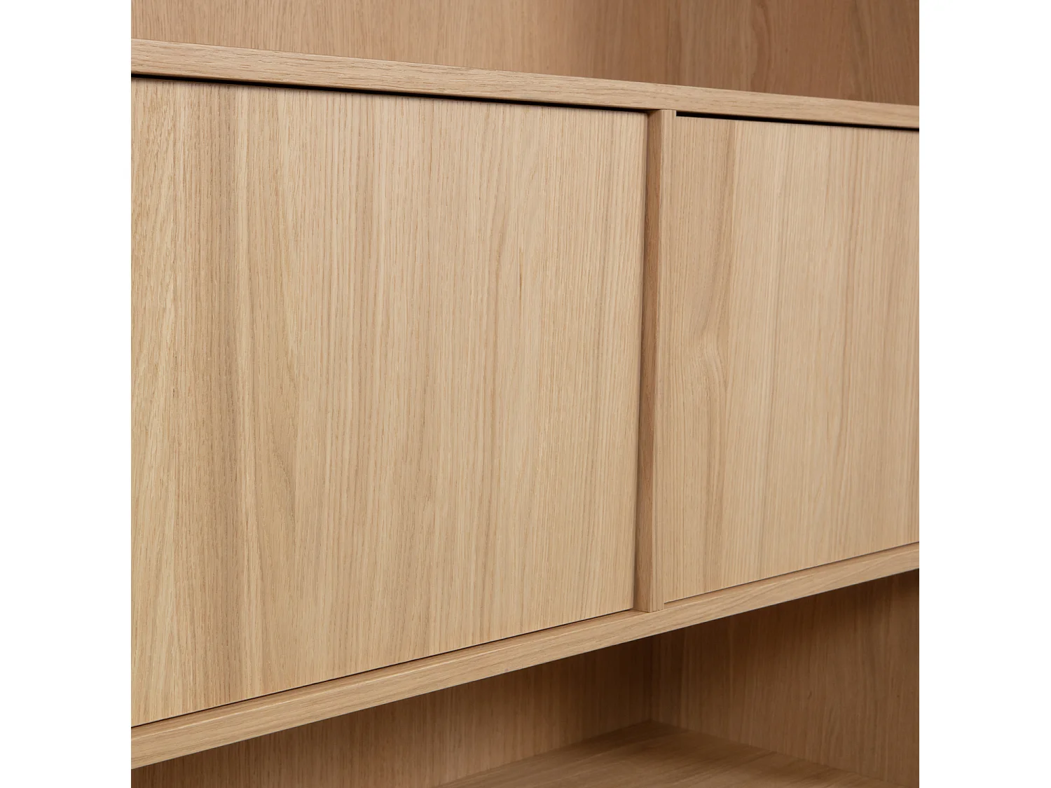 Armoire de rangement placage de chêne MODULAIR