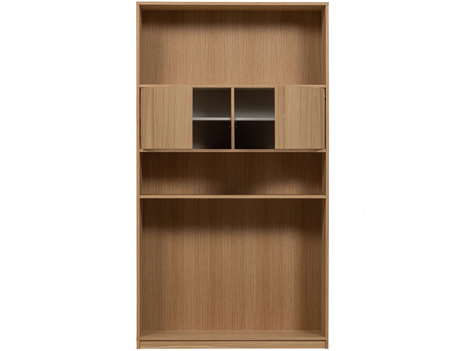 Armoire de rangement placage de chêne MODULAIR