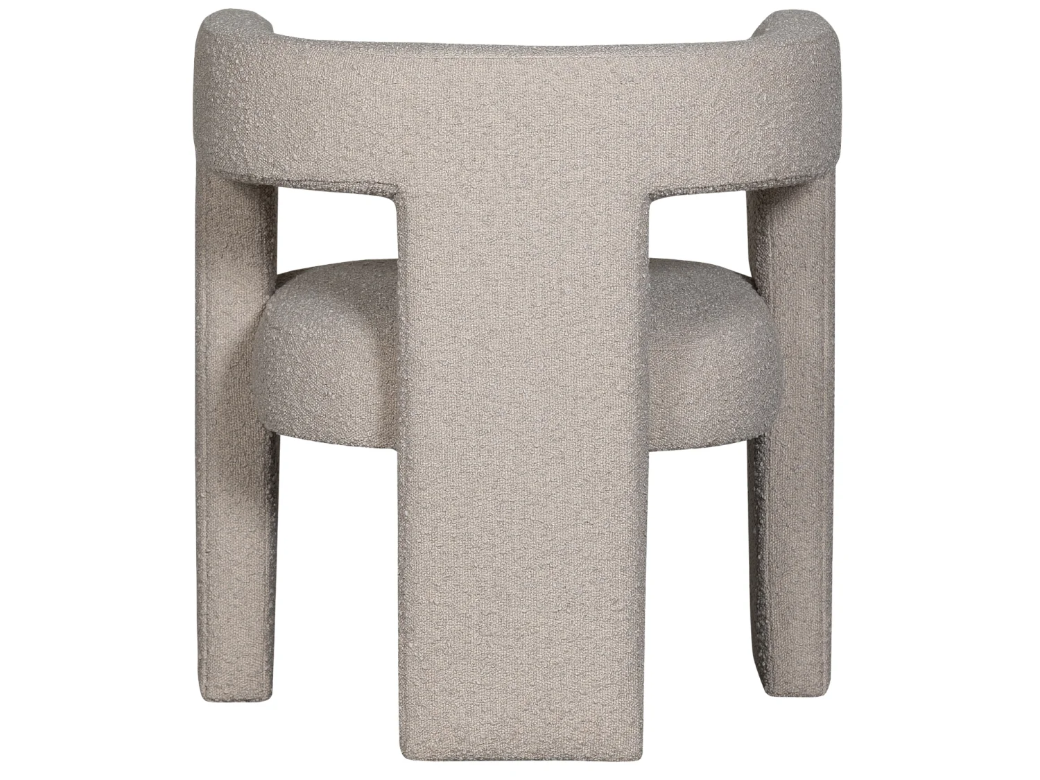 Fauteuil en bouclé TIWA