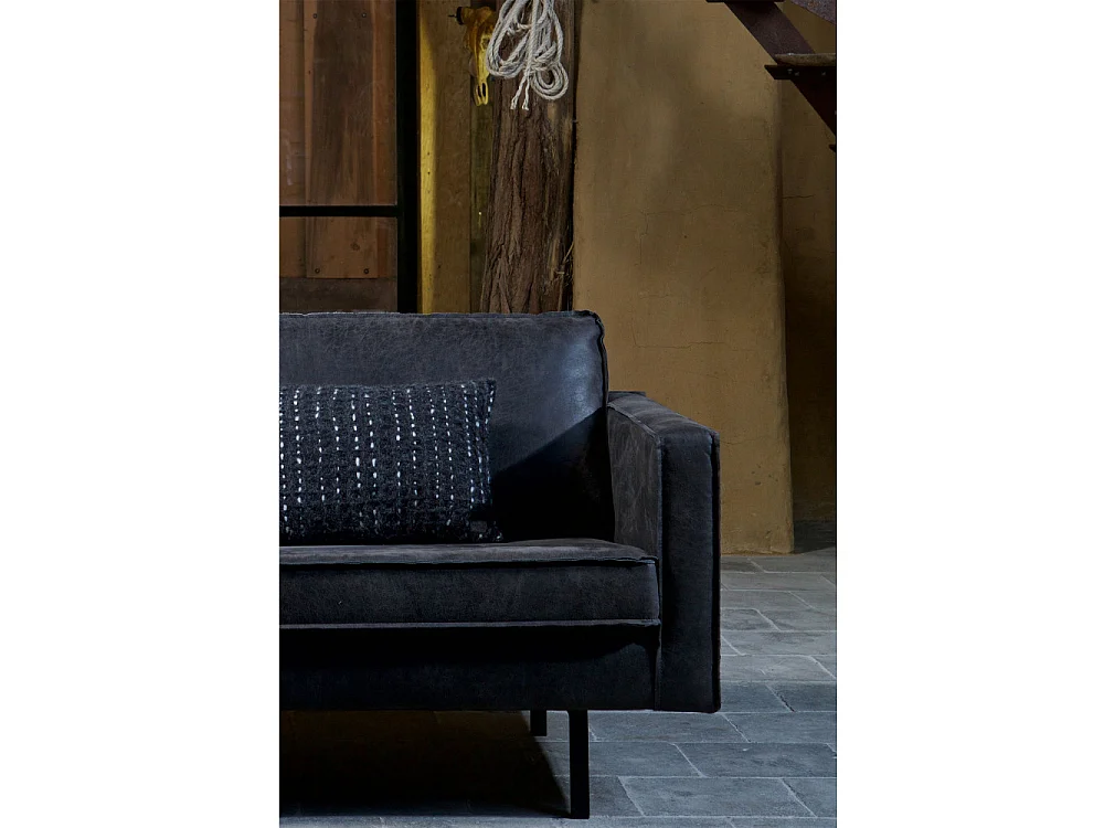 Canapé aspect cuir RODEO