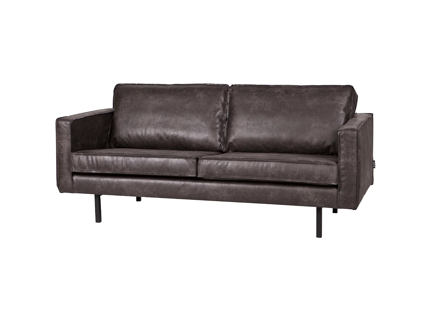Canapé aspect cuir RODEO
