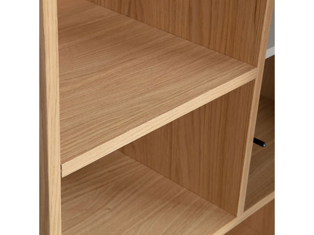 Armoire de rangement placage de chêne MODULAIR