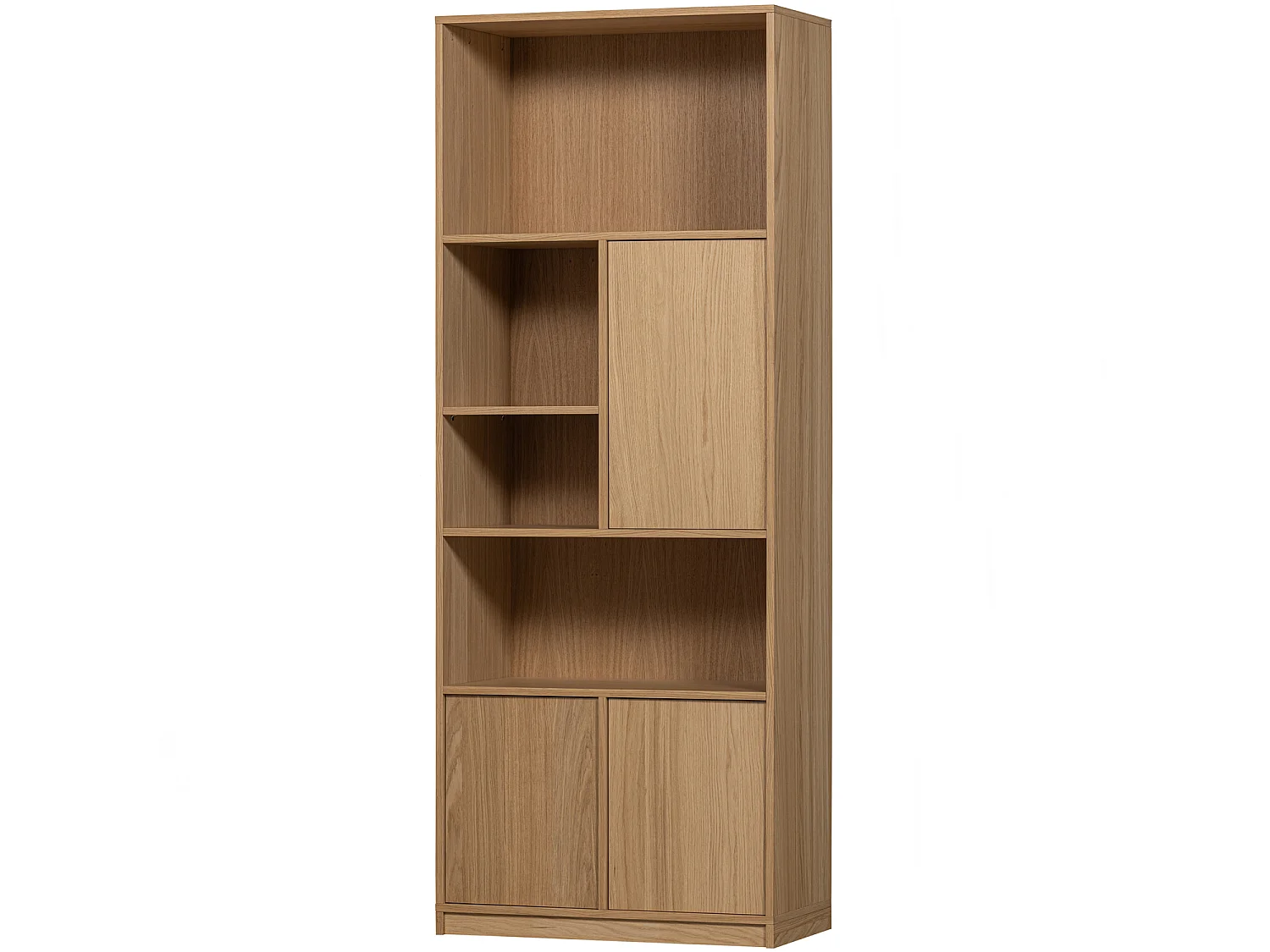 Armoire de rangement placage de chêne MODULAIR