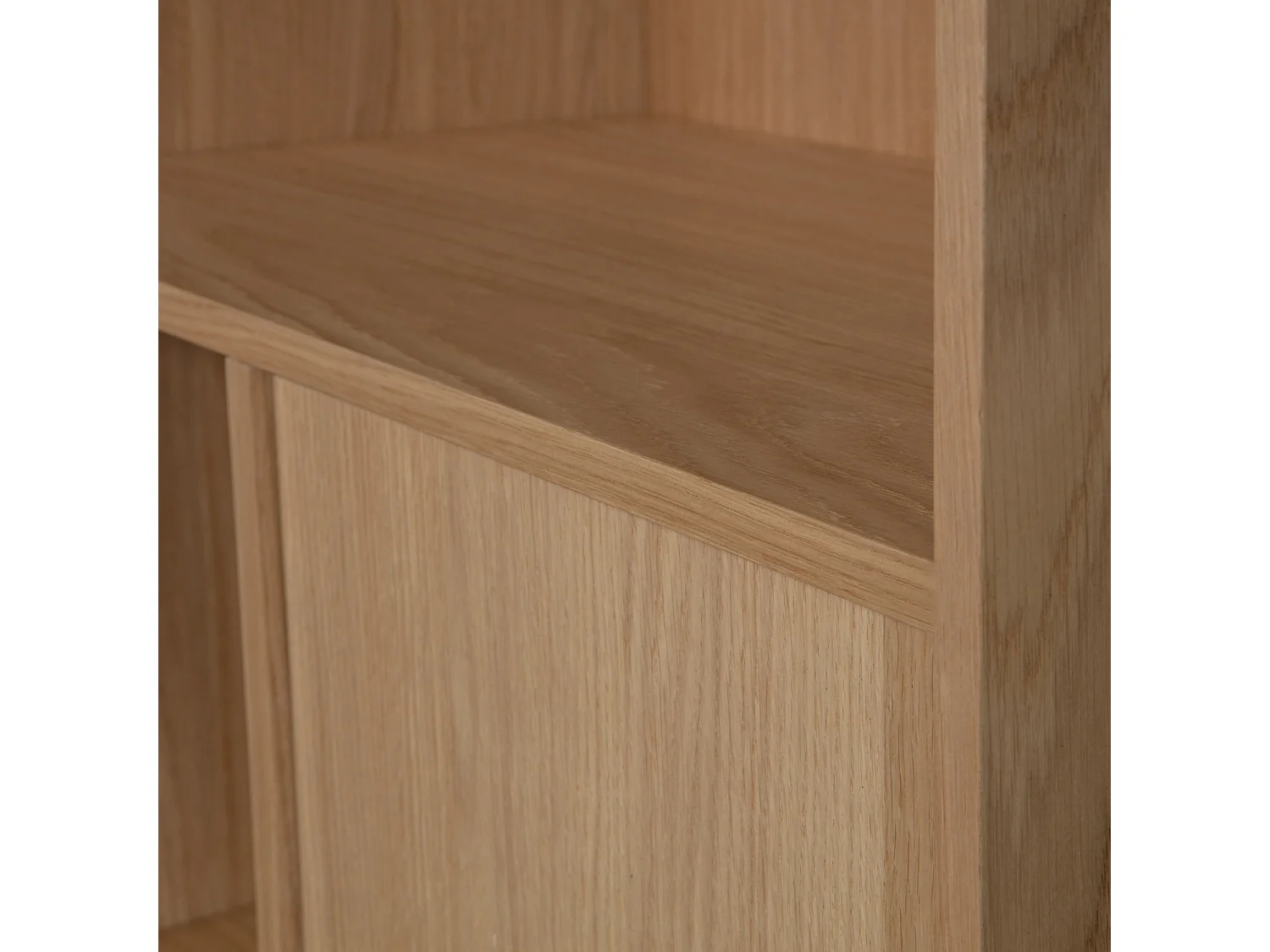 Armoire de rangement placage de chêne MODULAIR