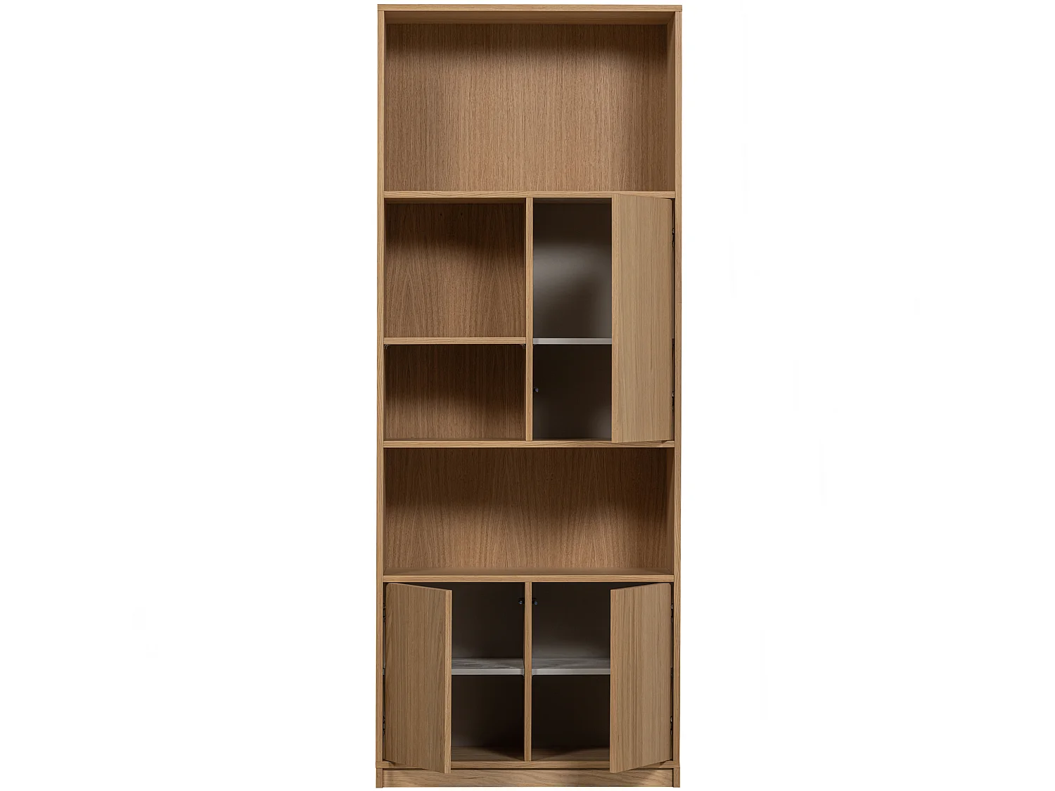 Armoire de rangement placage de chêne MODULAIR