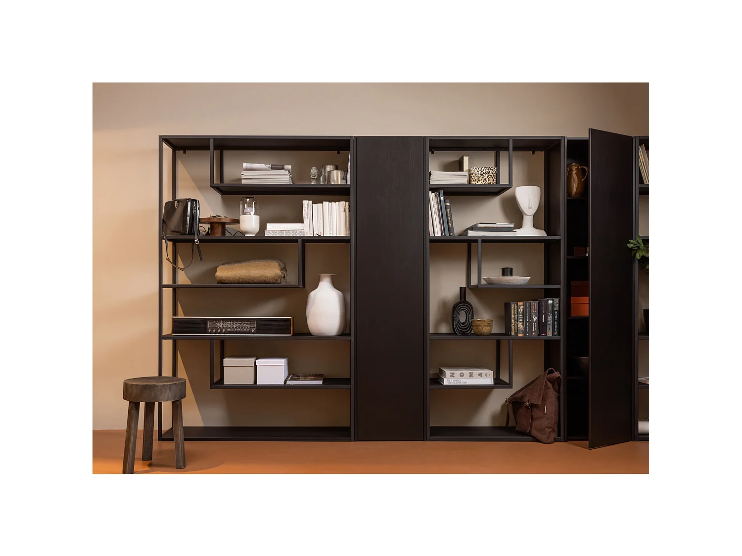Biblioteca de estante de la biblioteca de Teun