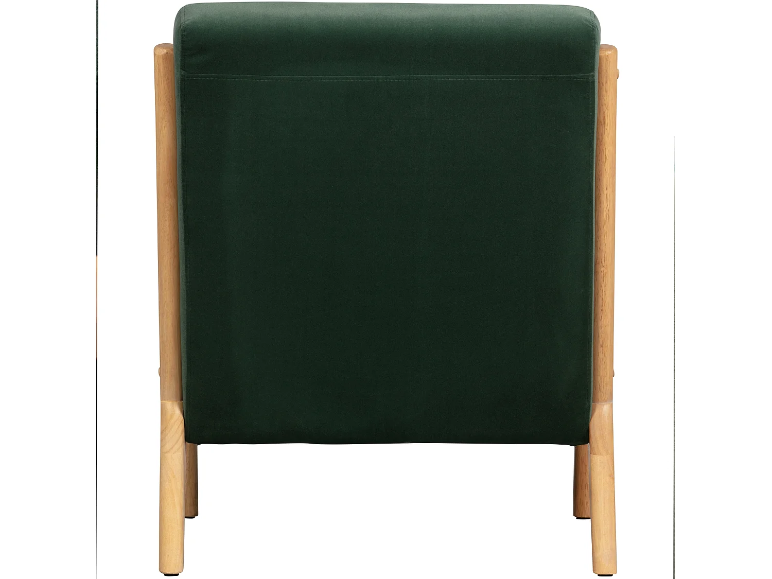 Fauteuil en velours MARK