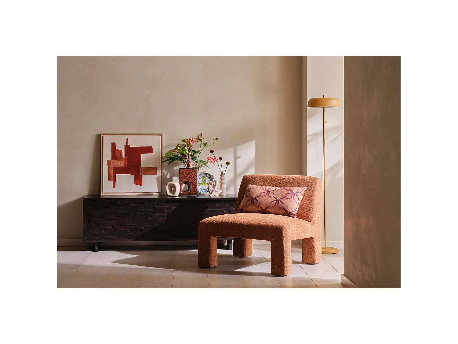 Fauteuil en polyester LAVID