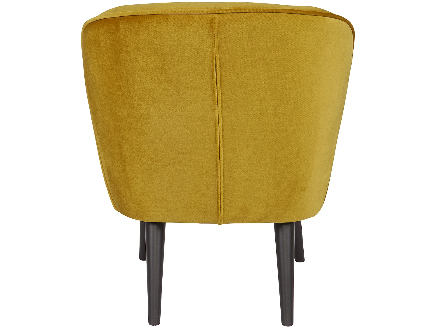 Fauteuil en velours SARA