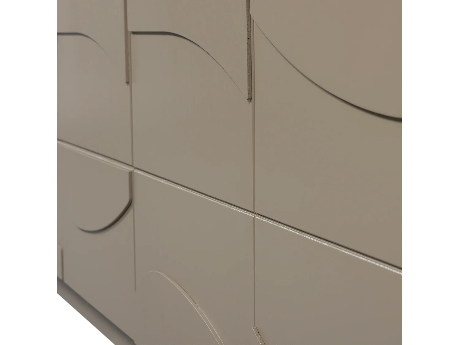Meuble tv 5 portes en pin TEO